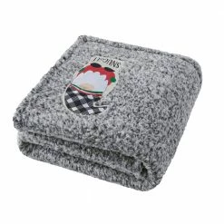 Lincoln Outfitters Holiday Gnome Backprinted Teddy Sherpa 50 x 60 Throw with printed Patch applique - RK-TEDAP-HOL - Blankets & Bedspreads -Cheap Lincoln Outfitters Store 0253b417062dbe7d67074a541384a4fc653185cb 490930010 2