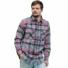 Lincoln Outfitters Men's Big and Tall Brawny Flannel Charcoal Heather LOFB-E0400CHRBT - Long Sleeve Shirts