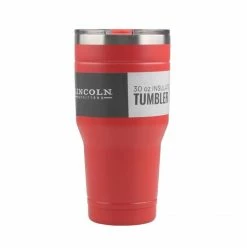 Lincoln Outfitters 30oz. Stainless Steel Coral Tumbler 30LO2345 - Camp Kitchen