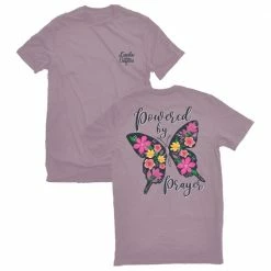 Lincoln Outfitters Ladies Powered By Prayer Short Sleeve T-Shirt - LO-L207 - T-Shirts