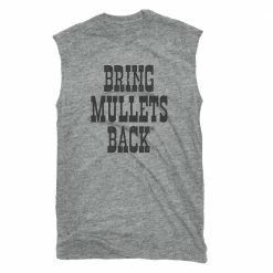 Lincoln Outfitters Men's Bring Mullets Back Sleeveless T-Shirt - LOTS-16 - T-Shirts
