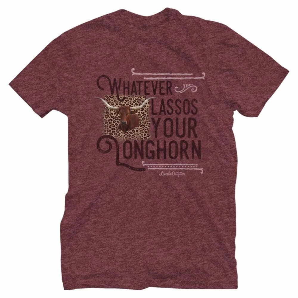 Lincoln Outfitters Ladies Whatever Lassos Short Sleeve T-Shirt - LO-L182 - T-Shirts 1 Lincoln Outfitters Ladies Whatever Lassos Short Sleeve T-Shirt - LO-L182 - T-Shirts
