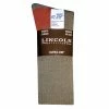 Lincoln Outfitters Men's Mid-Weight Crew Sock 2 Pack Taupe - L2/72466-T-L - Socks