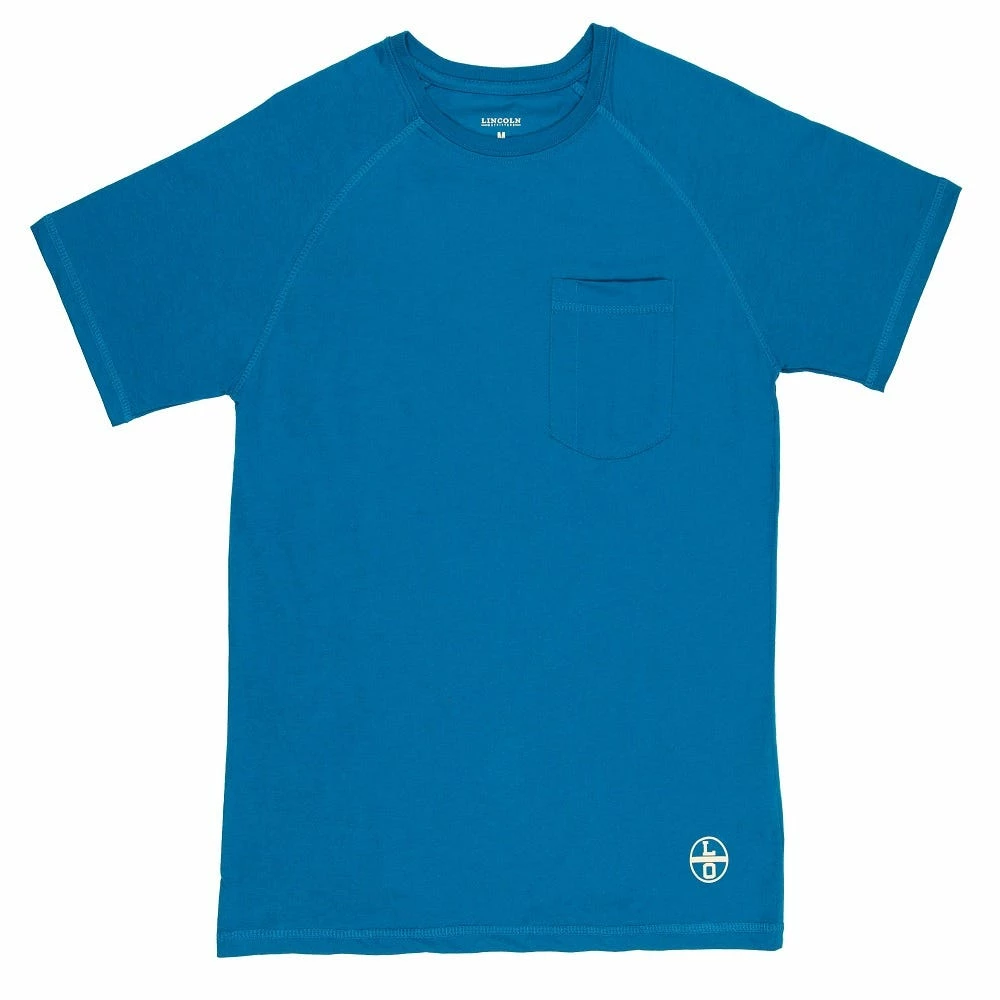 Lincoln Outfitter's Short Sleeve Performance Tee Blue - RK2RIP - T-Shirts 1 Lincoln Outfitter's Short Sleeve Performance Tee Blue - RK2RIP - T-Shirts