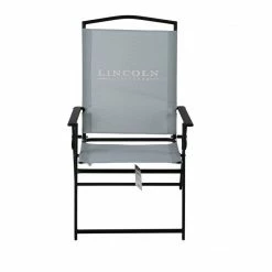 Lincoln Outfitters XL Sling Folding Chair, Gray - 89-271-0204 - Camp Furniture -Cheap Lincoln Outfitters Store 9c1544014121d5942eca591144f4fcf6471fae6d 32512021 3