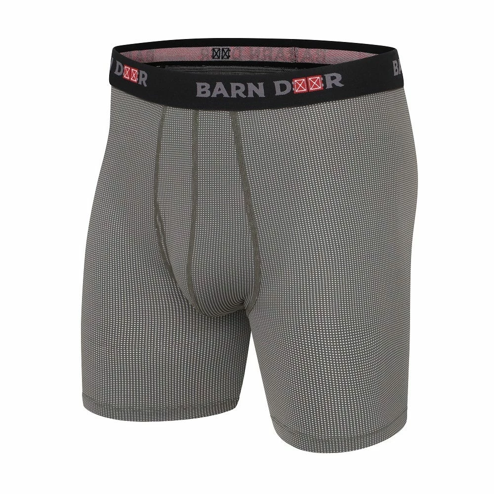 Barn Door by Lincoln Outfitters Sway Control Comfort Boxer Briefs Charcoal - XLO9789-015 1 Barn Door by Lincoln Outfitters Sway Control Comfort Boxer Briefs Charcoal - XLO9789-015