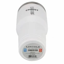 Lincoln Outfitters "All Things Through Christ" 30 oz. Religious Tumbler, White - 89-645-0204 - Tumblers -Cheap Lincoln Outfitters Store cdb9d6b1820308fb03d385aabd2d10a5b879c2a5 32631068 4