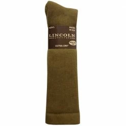 Lincoln Outfitters Men's Tall Ultra-Dri Boot Sock 2 Pack Coyote - L2/9217-COY - Socks