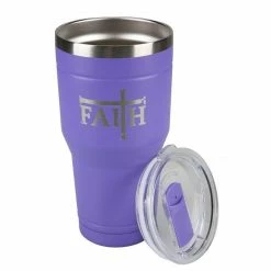 Lincoln Outfitters "Faith" 30 oz. Religious Tumbler, Purple - 89-642-0204 - Tumblers -Cheap Lincoln Outfitters Store d1cba1225164643d10d2d039ff93c9d16ed6df5b 32631065 3