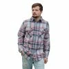 Lincoln Outfitters Men's Big and Tall Brawny Flannel Cloud Heather LOFB-E0400CLDBT - Long Sleeve Shirts
