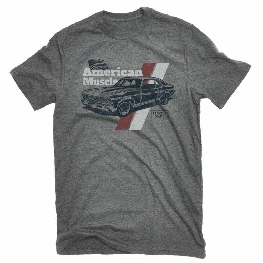 Lincoln Outfitters Men's American Muscle Short Sleeve T-Shirt - LO-113 - T-Shirts 1 Lincoln Outfitters Men's American Muscle Short Sleeve T-Shirt - LO-113 - T-Shirts