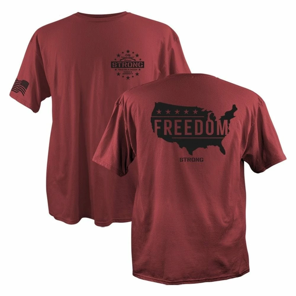 Lincoln Outfitters Men's Freedom Strong Short Sleeve T-Shirt - SG-80 - T-Shirts 1 Lincoln Outfitters Men's Freedom Strong Short Sleeve T-Shirt - SG-80 - T-Shirts